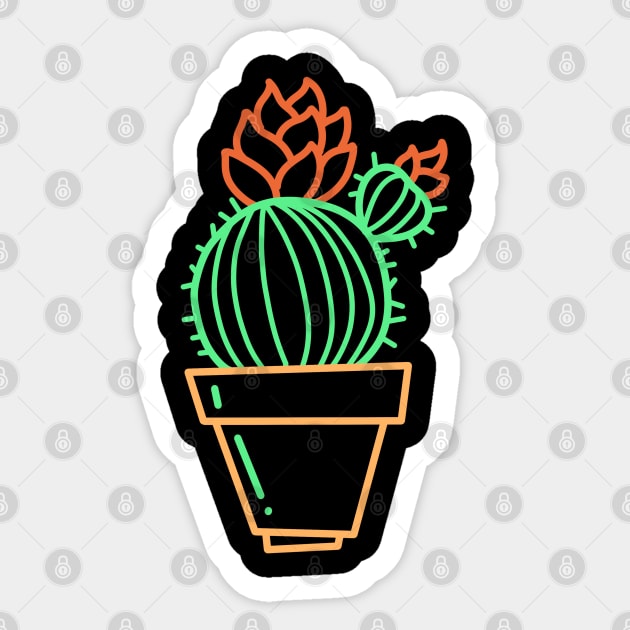 cute cactus III Sticker by donipacoceng